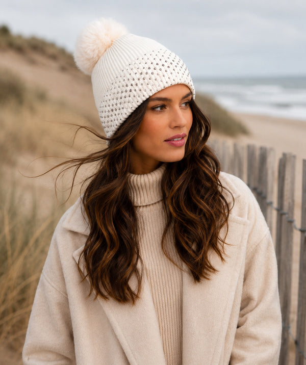 Maeve - Gorro con pompón