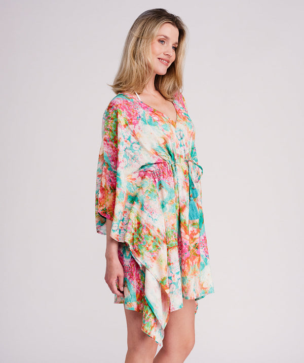 Maldives  Kaftan -  Pale Turquoise
