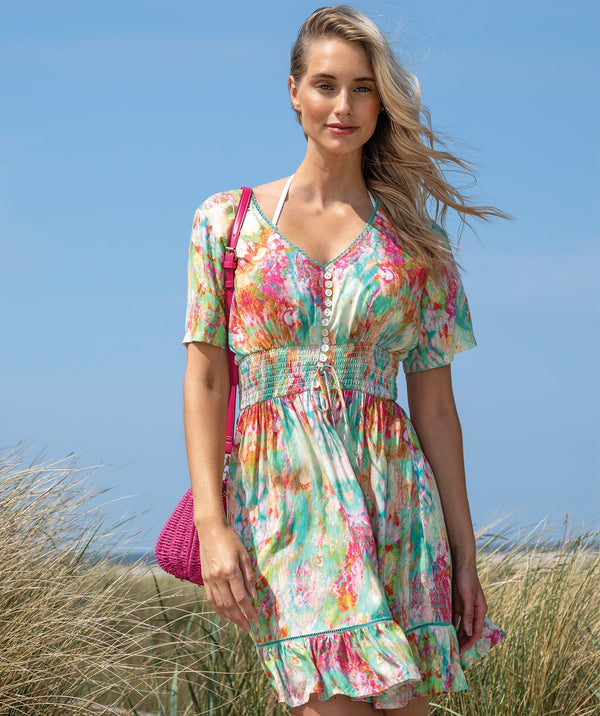 Maldives Dress - Pale Turquoise