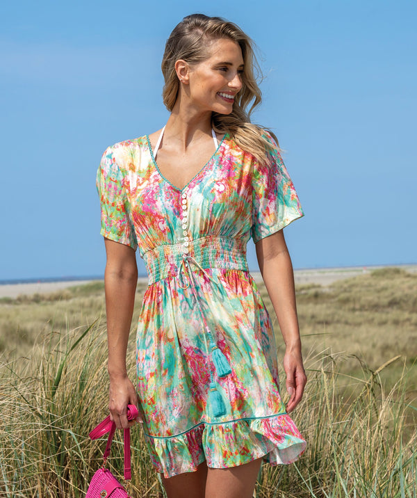 Maldives Dress - Pale Turquoise