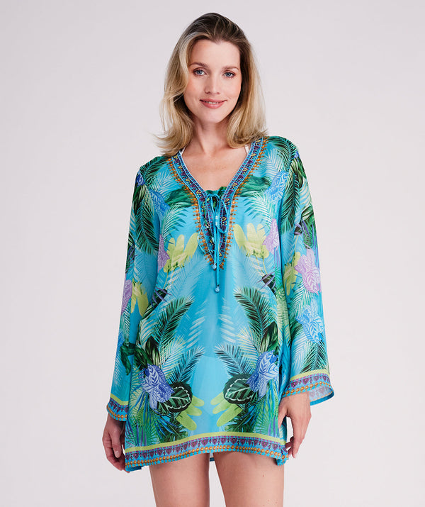 Marbella Cover up - Blue