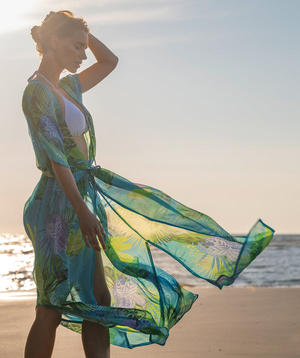 Marbella Maxi Dress - Blue