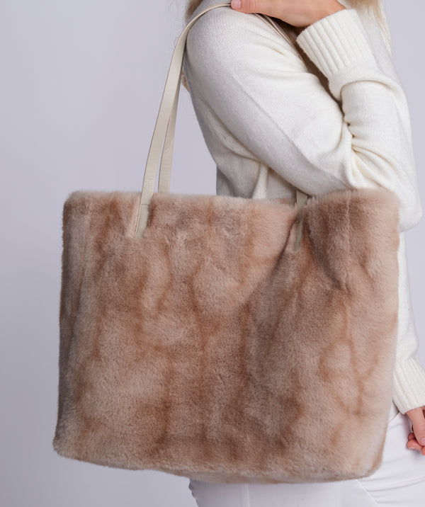 Borsa tote Marilyn - Grigio argento