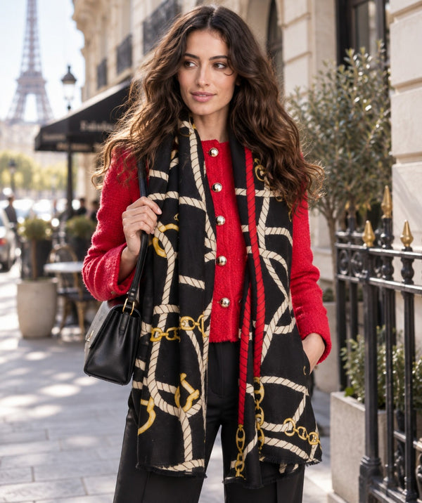 Marleen - Cashmere Feel Printed Scarf