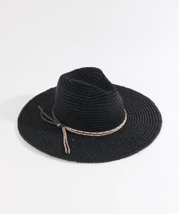 Marleigh - Straw Fedora Hat