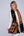 Megan Scarf - Black./Tan