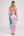 Miami - Turquoise Pink Diamond Beach Sarong