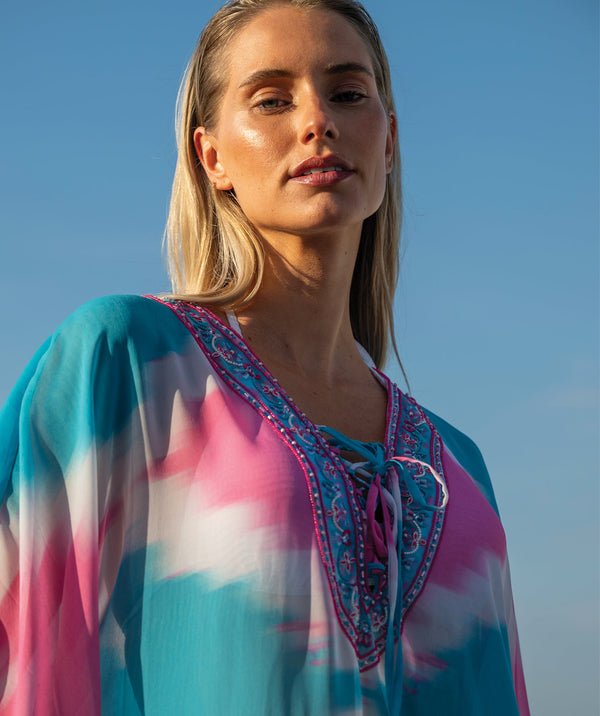 Miami Kaftan - Blue