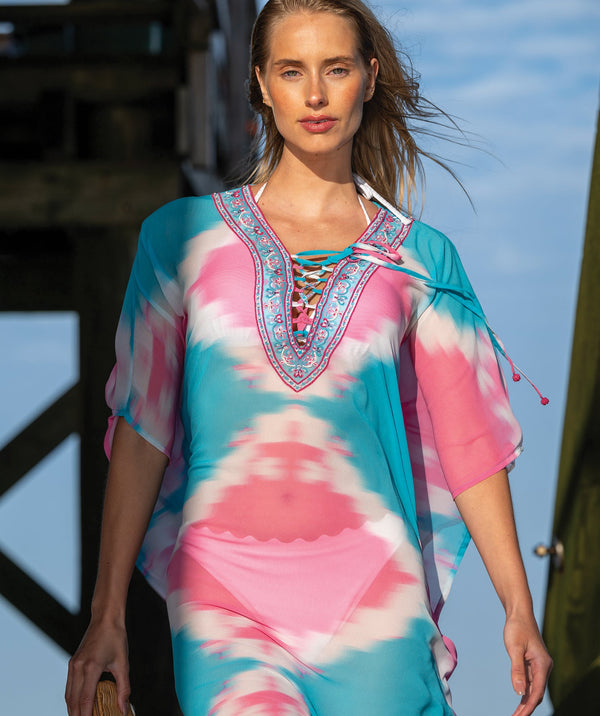 Miami Kaftan - Blue