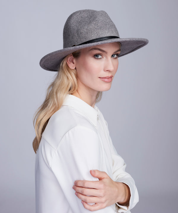 Miriam Hat - Silver Grey