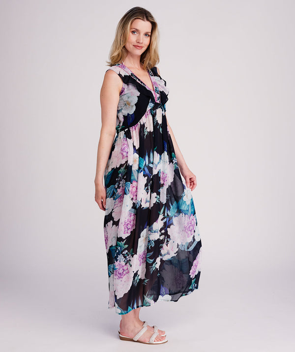 Modena Maxi Dress - Navy