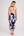 Modena - Dark Navy and Pink Beach Sarong