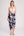 Modena - Dark Navy and Pink Beach Sarong