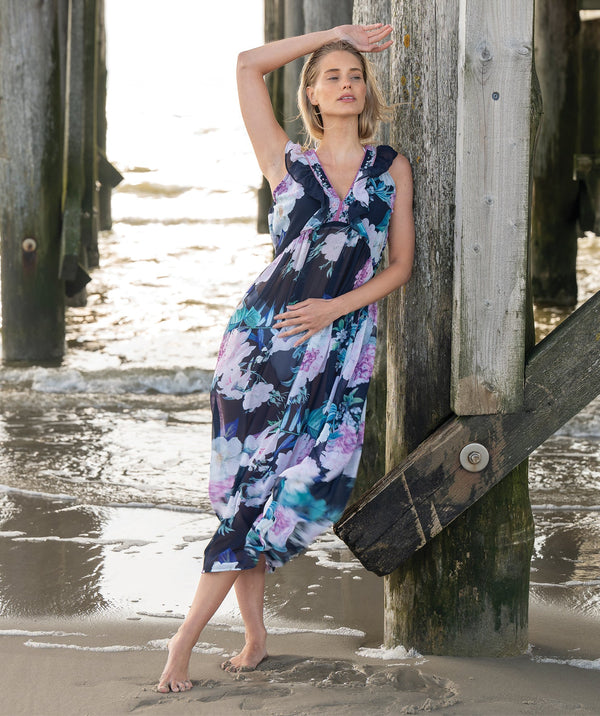 Modena Maxi Dress - Navy
