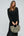 Checked Half Moon Rattan Bag