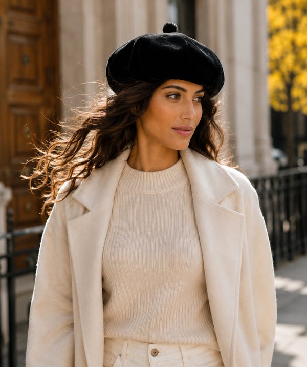 Morgan - Faux Fur Beret