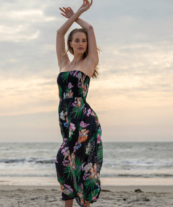 Murcia Maxi Dress - Black