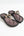 Black Wedged Embellished Sandal with Non-Slip Sole and Padded Insole