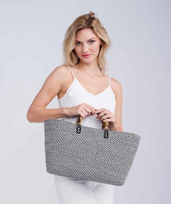 Narina - Striped Summer Tote