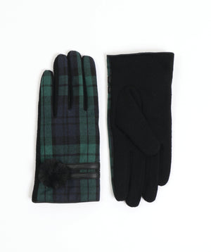 Faux Suede Tartan Gloves | Luxury Feel, Affordable Price