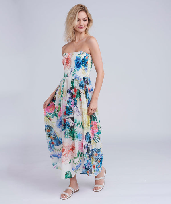 Paradiso - Strapless Maxi Beach Dress