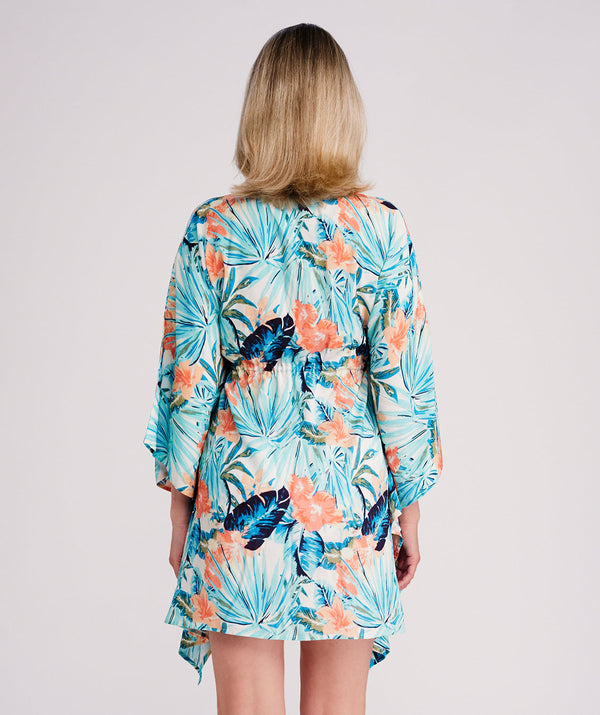 Pasadena Kaftan - Pale Turquoise