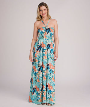 Pasadena - Strapless Maxi Beach Dress