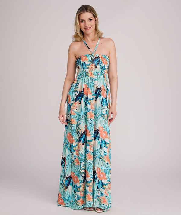 Pasadena - Strapless Maxi Beach Dress