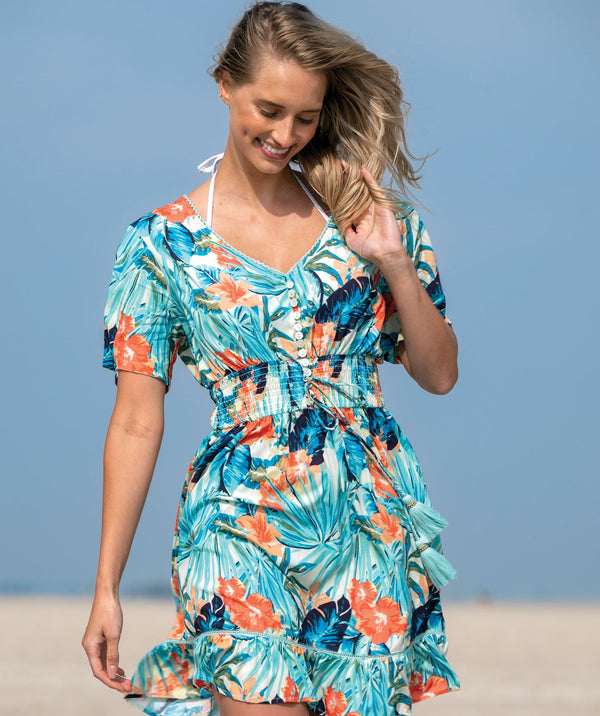 Pasadena Dress - Pale Turquoise
