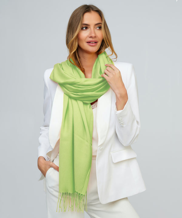 Lime Pashmina