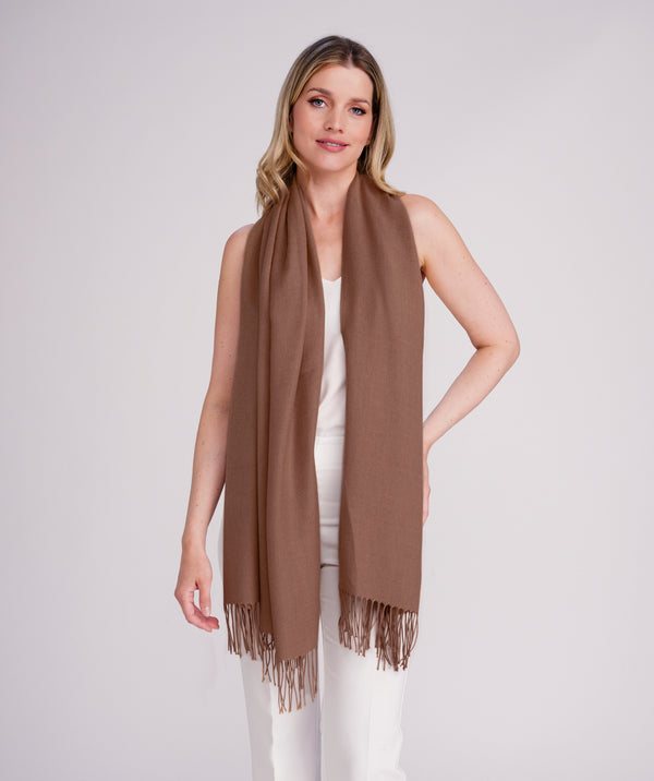 Pia Pashmina - Marron