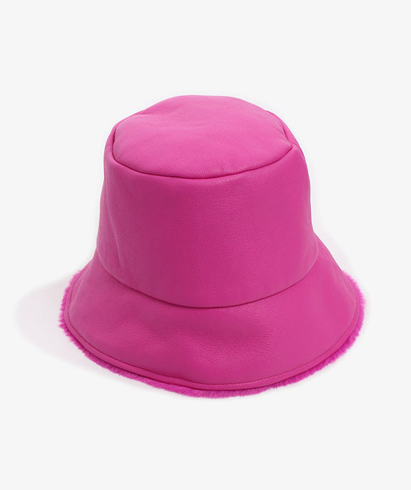 Margot - Faux Suede Bucket Hat