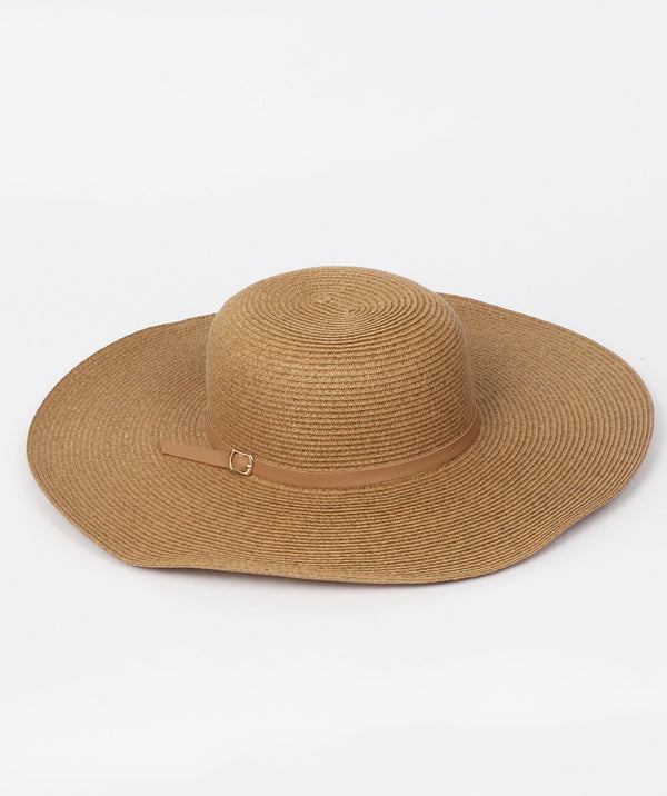 Porto - Wide Brim Straw Floppy Hat