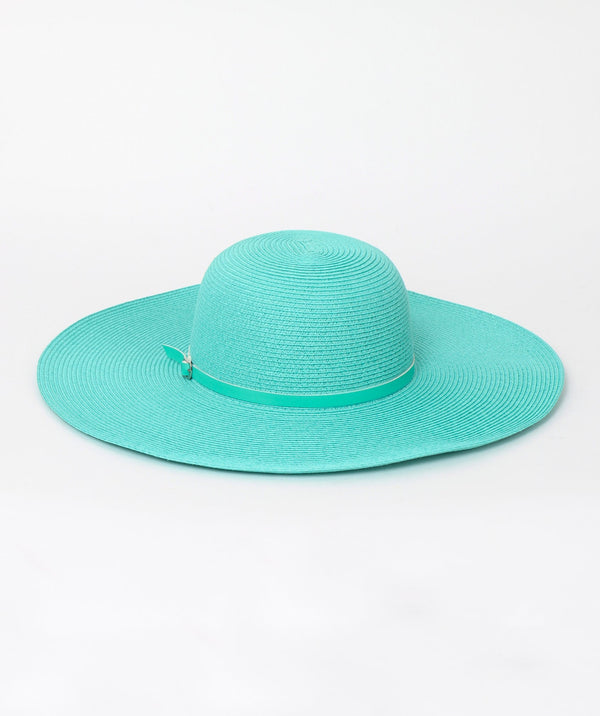 Porto - Wide Brim Straw Floppy Hat