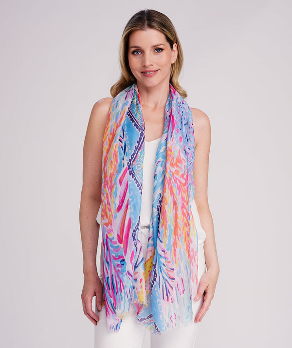 Posie Scarf - Blue