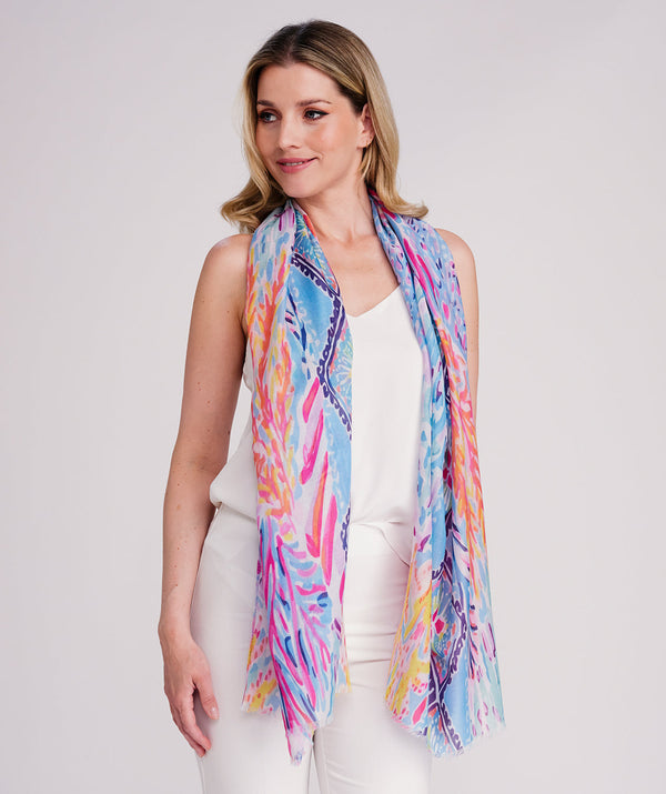 Posie Scarf - Blue