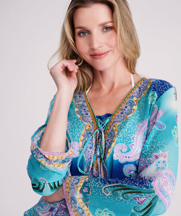 Ravenna Cover up - Blue