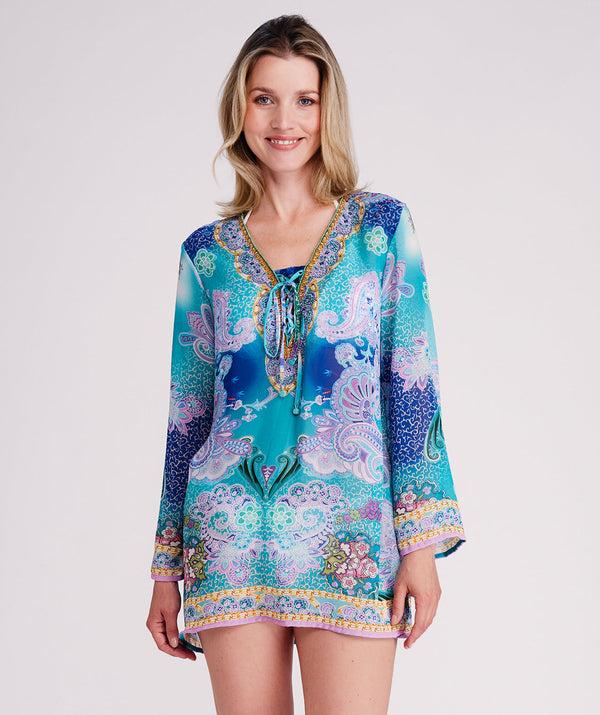 Ravenna Cover up - Blue