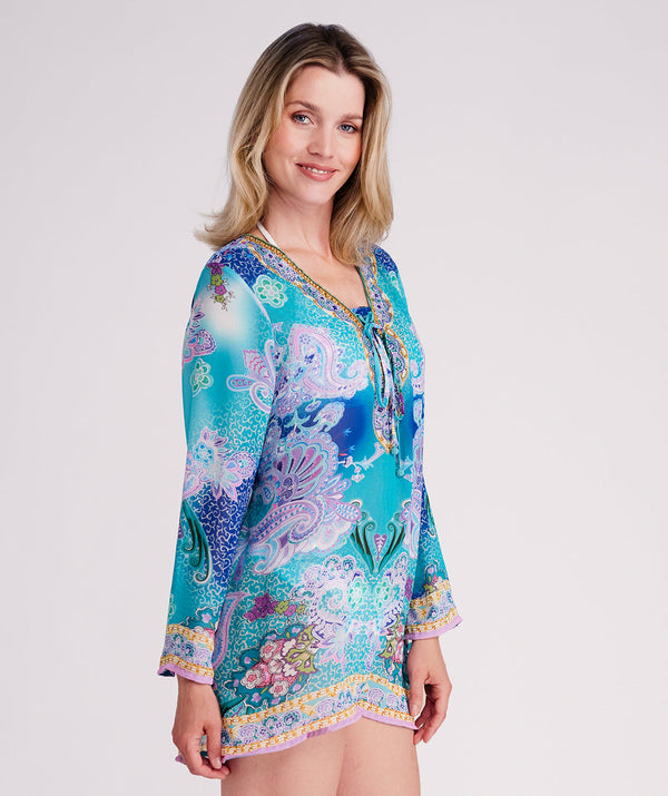 Ravenna Cover up - Blue