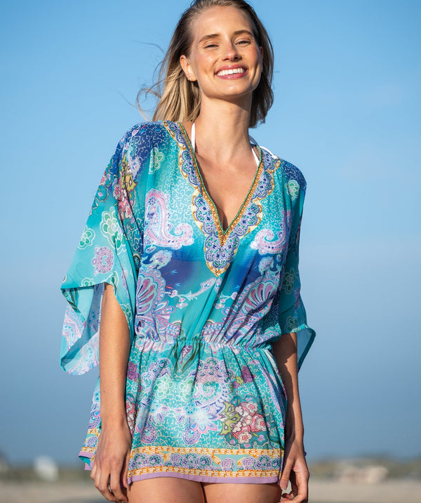 Ravenna Dress - Blue