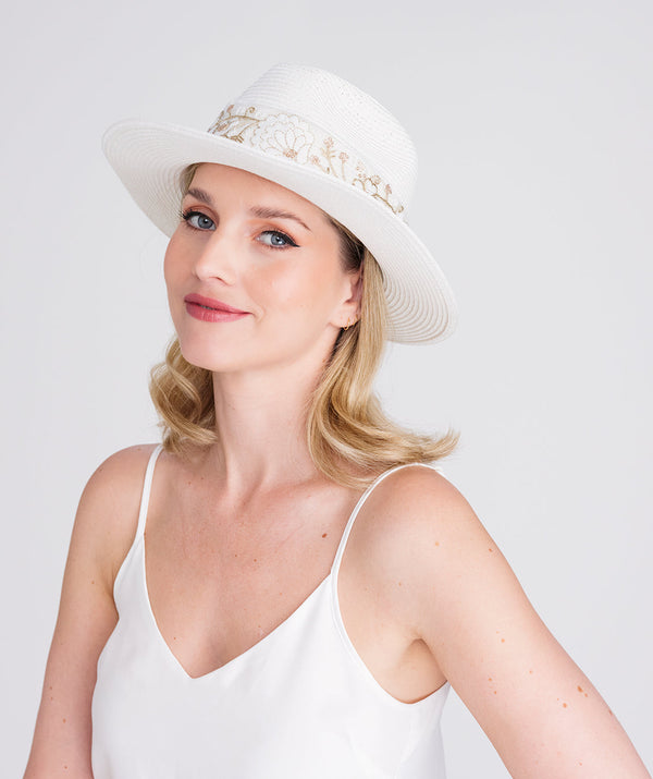 Rhianna Hat - White