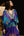 Rhodes Kaftan Beach Cover-up - Blue