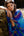 Rhodes Kaftan Beach Cover-up - Blue