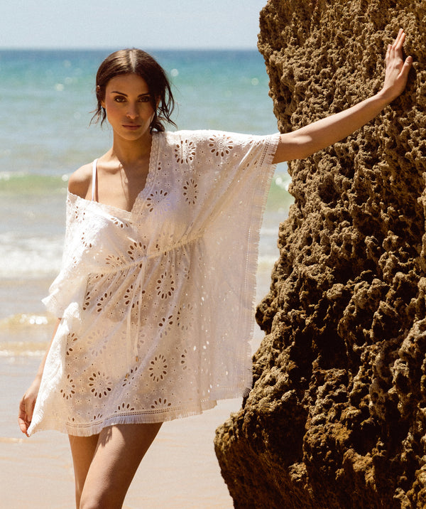 Romero Resort Cover-up - White