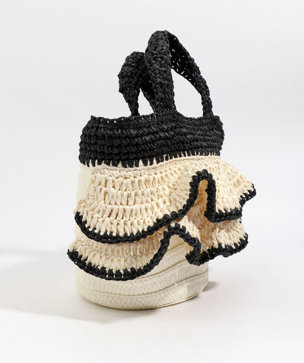 Saffira - Straw Crossbody Bag