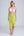 Lime Semi-Sheer Plain Sarong with Fuller Length.