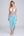 Pale Turquoise Semi-Sheer Plain Sarong with Fuller Length.