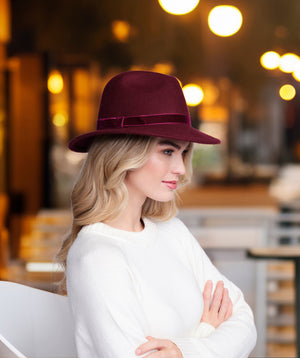 Serena - Wool Fedora Hat
