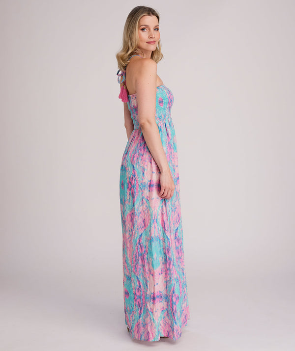 Seville Maxi Dress - Blue