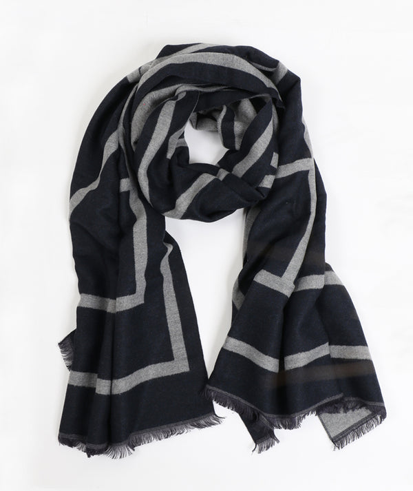 Gift Box - Talia Scarf Navy & Miranda Glove Navy